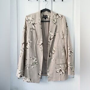 Rw&Co linen blend Blazer